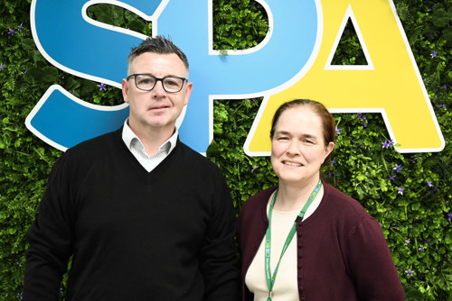 Chair Alan Russell and Vice Chair Catriona Peden